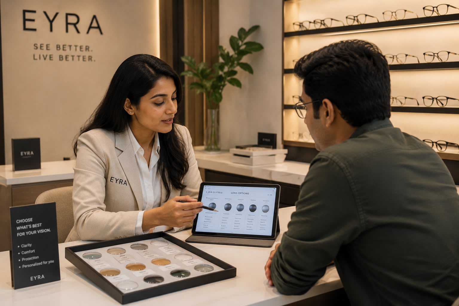Personalized Lens Recommendations